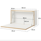The Premium Desk - Wall-mounted desk