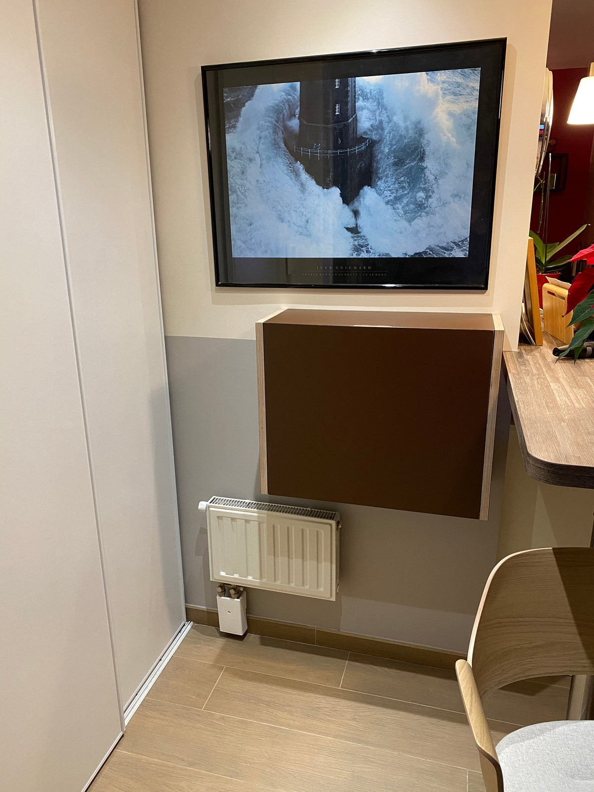 Photo client – Medium – Bureau escamotable