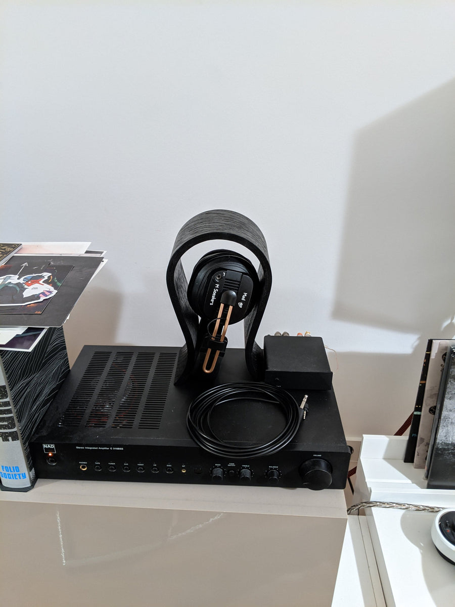 Photo client – Support casque