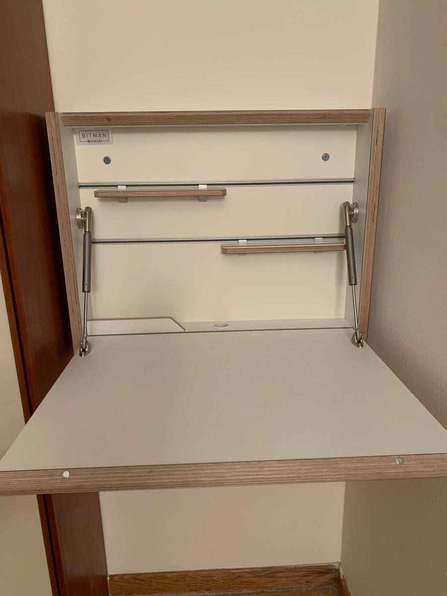 Photo client – Compact – Bureau rétractable