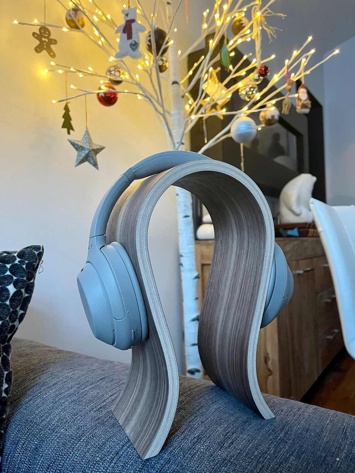 Photo client – Support casque
