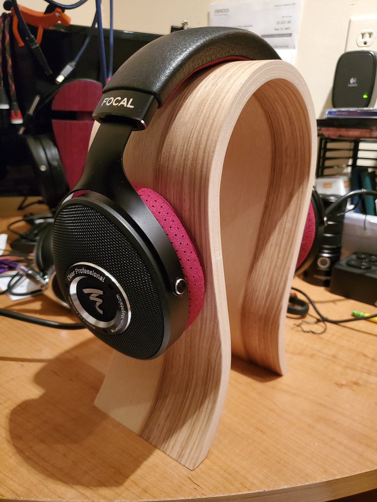 Photo client – Support casque