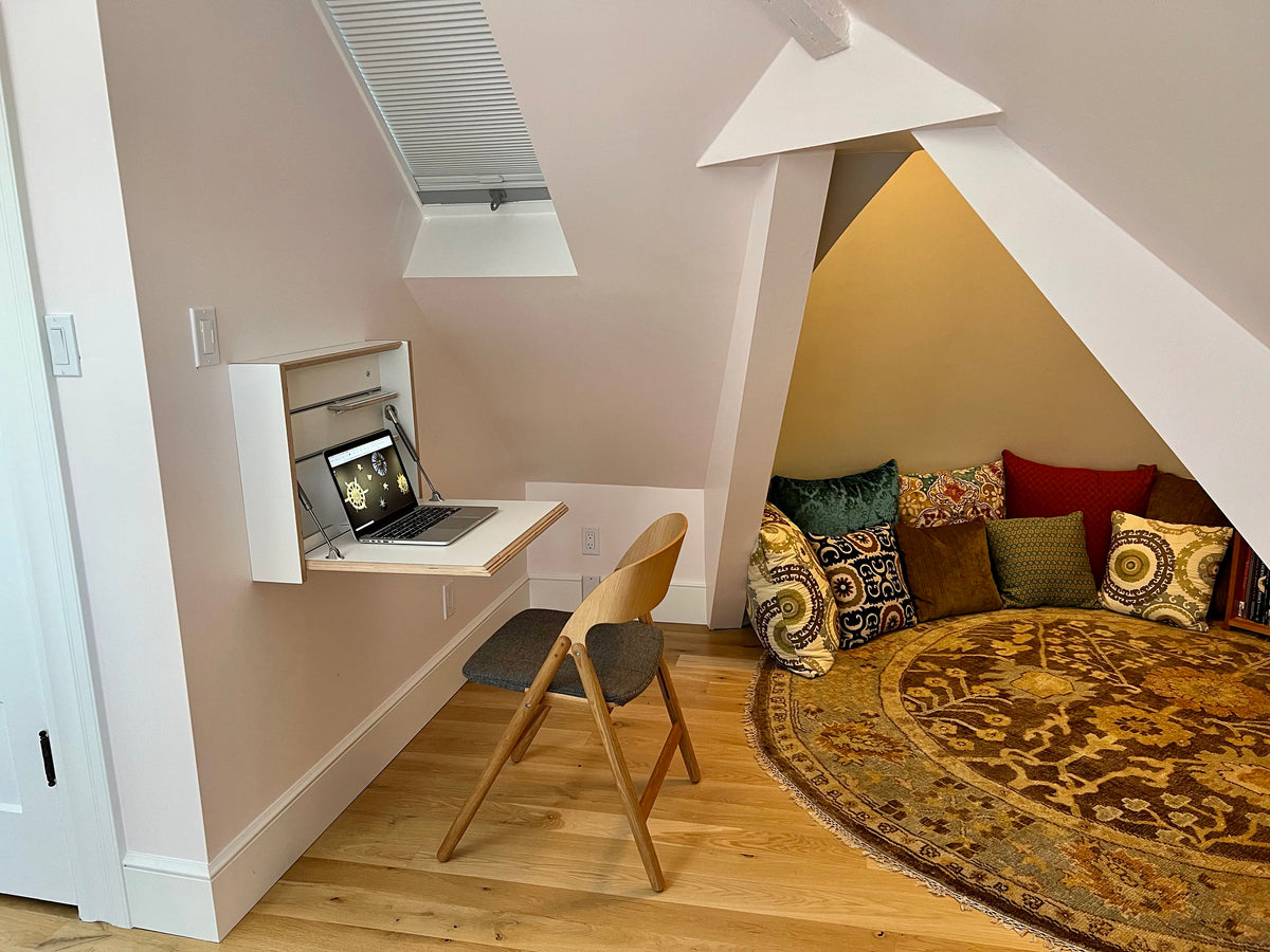 Photo client – Compact – Bureau rétractable