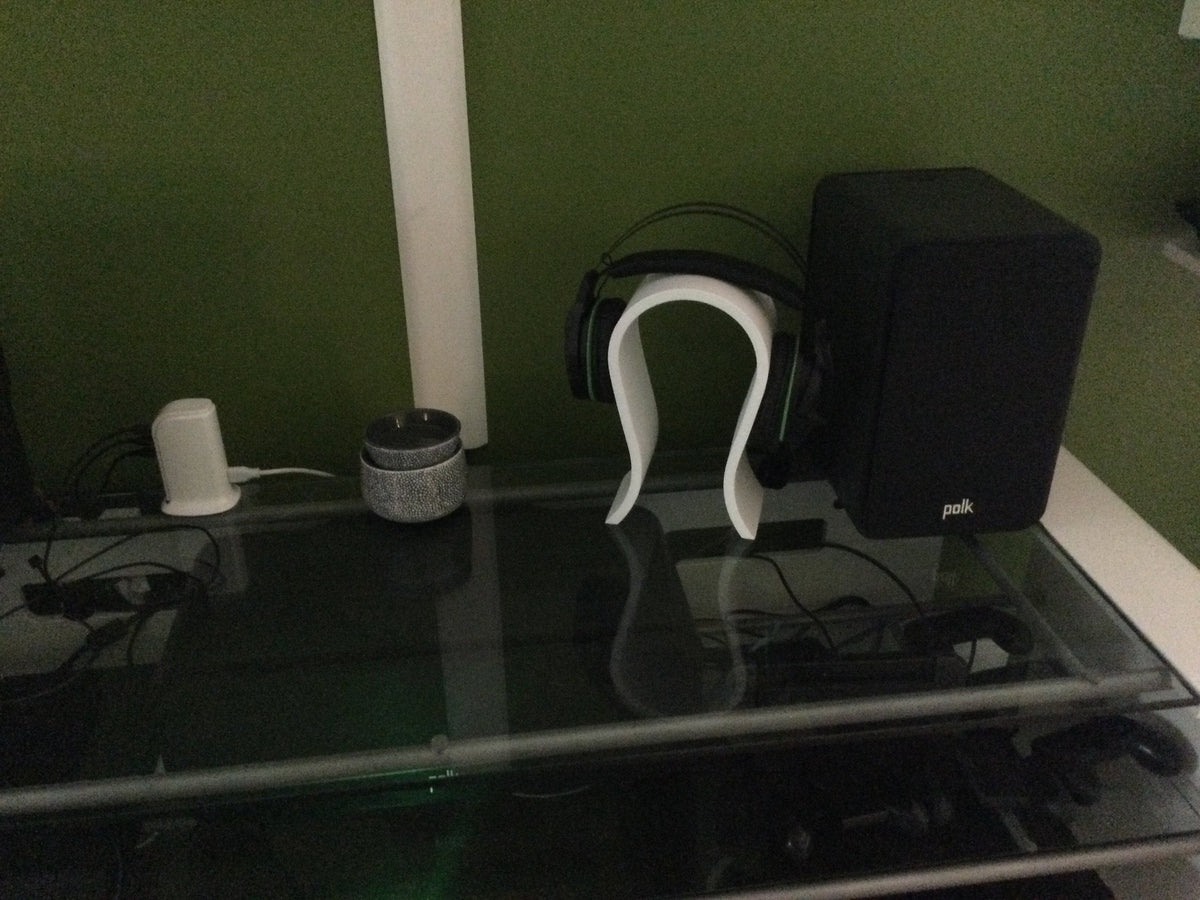 Photo client – Support casque
