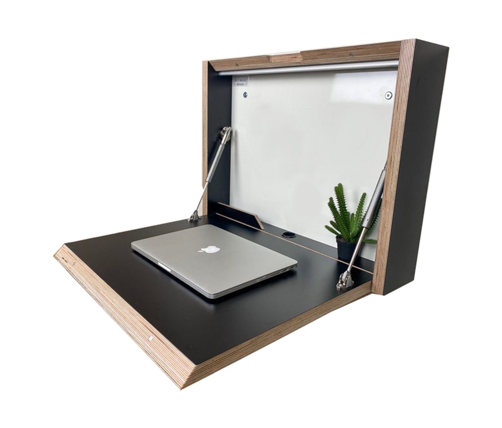The Small Desk - Retractable wall-mounted desk
